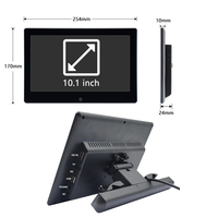Monitor MP5 para reposacabezas CARPLAY de 10,1 pulgadas con reproductor de CD, función RGB, conexión de tarjeta SD para entretenimiento en el asiento trasero