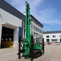 Foreuse RC d'exploration hautement automatisée pour prélèvement de carottage en roche dure et sol sec, montée sur chenilles, pour profondeur de 400 m