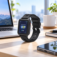 Montre connectée fiable 4G L26 IP67 étanche avec positionnement multi-mode, SOS, suivi de santé pour personnes âgées, alarme pour personnes seules