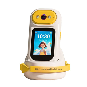 Caméra de surveillance pour bébé 3MP à appel en un clic, caméra domestique portable avec appel vidéo bidirectionnel, surveillance à distance par téléphone portable pour les personnes âgées et les enfants - Product Image 1