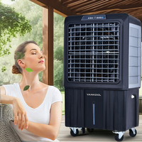 Refroidisseur d'air par évaporation climatiseur portable refroidisseur de ventilateur d'eau refroidissement par eau machine de conditionnement