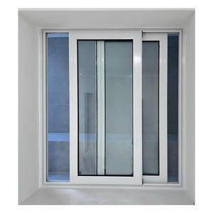 Fenêtre coulissante horizontale en PVC, <span class=keywords><strong>double</strong></span> <span class=keywords><strong>vitrage</strong></span>, insonorisée, antivol, à haute efficacité énergétique, pour appartement et escalier - Product Image 5