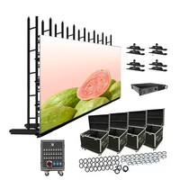 Video Wall LED P3.9 para DJ, con Unión sin Costuras, 500x500mm, Bloqueo Rápido, Alquiler para Eventos y Clubs
