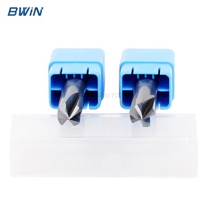 <span class=keywords><strong>Fraise</strong></span> <span class=keywords><strong>à</strong></span> <span class=keywords><strong>chanfreiner</strong></span> <span class=keywords><strong>à</strong></span> trois arêtes en carbure BWIN 3 4 Flutes HRC45 en acier au tungstène revêtu - Product Image 3