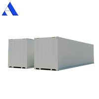 Hete Aanbieding 40ft HC Geïsoleerde High Cube Opslagcontainer Met T-Aluminiumvloer in Qingdao