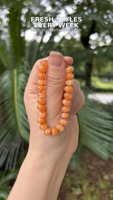 Bracelet en pierres précieuses naturelles rondes faites à la main, coloré, pour femmes, bijoux tendance pour cadeau