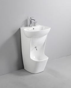 Lavabo de Cerámica para Wudu Musulmán, Lavabo para Lavar los Pies, Lavabo Independiente con Columna, Precio al por Mayor - Product Image 5