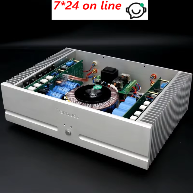 CS-01 MASTER Edition FM711 Circuit Power Amplifier, Fully Balanced Dual-Channel 260W 8Ω, AP-Assisted HiFi Stereo Amp