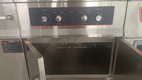 Grill électrique professionnel grand format double face à température constante automatique pour pain plat aromatisé à la sauce soja