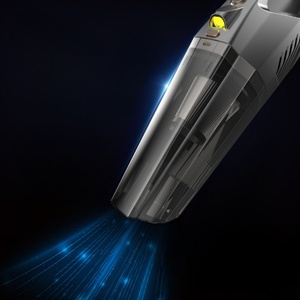 Aspirateur de voiture rechargeable par USB, aspirateur de voiture haute puissance avec lumière LED, 4 en 1, sans fil, aspiration puissante, humide et sec - Product Image 2