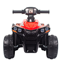 Quad électrique pour enfants avec remorque pour animaux de compagnie, vitesse sécurisée de 2,3 km/h, jouet quad 6V, tout-terrain pour enfants et animaux de compagnie