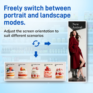 MinewTag Pantalla LCD de 37.6 Pulgadas para Interiores, Barra Extensible para Exhibición en Pared, Reproductor de Publicidad Interior, Pantalla LCD Estirada para Negocios - Product Image 3