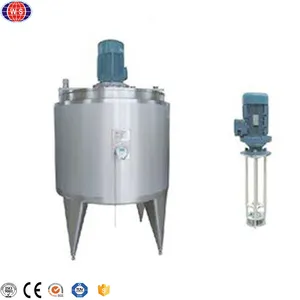 Emulsifying Tank Stainless Steel High Shear Emulsification Tank For Juice Milk Automatic Emulsifier Mixing Tank