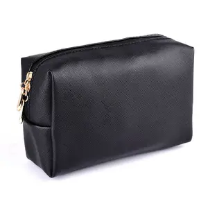 OEM Women PU Leather Cosmetic Travel Bag Makeup Pouch Manufacturer