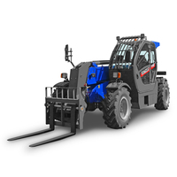 China Fabrik T3507 CE Euro5 EPA4 Diesel Knickgelenkter 4WD Teleskoplader Frontlader Motor Getriebe Pumpe 7m Hubhöhe