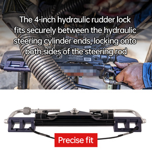 Verrou de direction pour <span class=keywords><strong>moteur</strong></span> <span class=keywords><strong>hors</strong></span>-<span class=keywords><strong>bord</strong></span>, stabilisateur de direction hydraulique, anti-dérive, protection du <span class=keywords><strong>moteur</strong></span> pour bateau, yacht, bateau à <span class=keywords><strong>moteur</strong></span> - Product Image 2