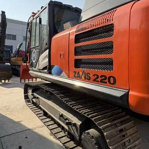 Excavatrice sur chenilles Hitachi 220-5G d'occasion, modèle 2025, moteur mécanique, boîte de vitesses, pompe, roulement, certifiée CE, entièrement d'origine 22 - Product Image 1