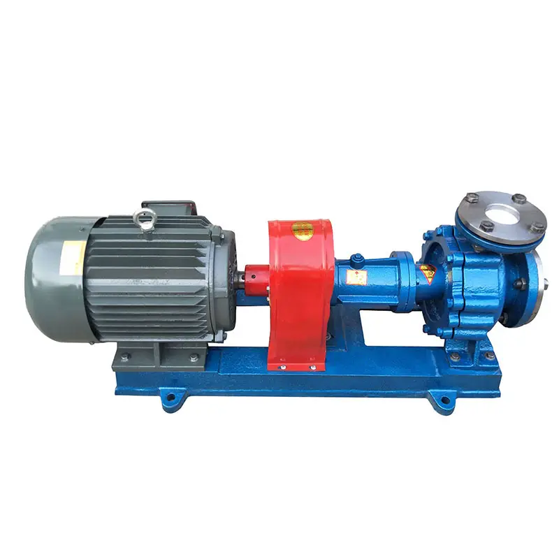 Best selling RY circulating rotary high temperature hot oil transfer chemical centrifugal single stage stainless steel pump