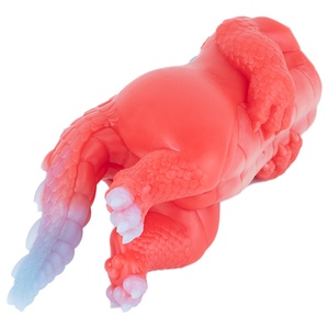Fantasy Dragon <b>Masturbators</b> Silicone Dual Channel Vaginal Sex Toy Pussy Pocket Doll for Men - Product Image 5