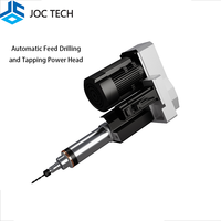 Mesin Bor dan Tap Multi-Stasiun CNC Rotary Table JOC TECH dengan Layar Sentuh PLC untuk Pemrosesan Logam Suku Cadang Otomotif