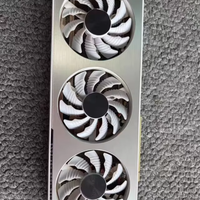 Carte graphique de jeu d'occasion RTX3060Ti VISION OC 8 Go GDDR6 256 bits 3 ventilateurs blanche pour ordinateur de bureau