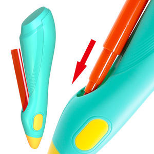 <span class=keywords><strong>Crayon</strong></span> rotatif électrique pour enfants, stylo de <span class=keywords><strong>dessin</strong></span> lavable et sûr, sans aiguiseur, stylo de peinture pour tout-petits, jouet éducatif précoce, vente en gros - Product Image 6