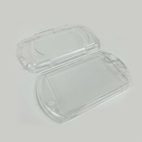 Housse de protection transparente en cristal résistante aux rayures pour PSP GO, boîtier de protection, coque, accessoire pour console de jeu
