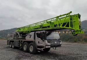 Grue de camion de 80 tonnes, 5 sections, flèche en <span class=keywords><strong>U</strong></span> de 49 m, système de contrôle intelligent, double stabilisateurs, en promotion - Product Image 3