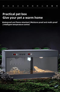 PVC-Inkubator mit konstanter Temperatur für Reptilien und Amphibien für Eidechsen Schildkröten Spinnen Schlangen Igel & Geckos Pet Box - Product Image 5