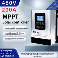 Contrôleur d'énergie solaire universel 12V, 24V, 48V, 60V, 72V, 96V, chargeur 120A, 60A, 30A