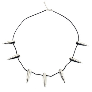 Collar de pantera negra para hombre, <span class=keywords><strong>Wakanda</strong></span> King T'Challa, con puntas de SIETE DIENTES, novedad - Product Image 5