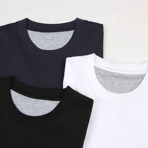 T-shirt à manches longues pour homme de haute qualité, coton à fibres longues, ammoniaque liquide italienne, spandex <span class=keywords><strong>Asahi</strong></span> importé, toucher luxueux - Product Image 5