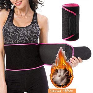 Logotipo personalizado De Borracha Sauna Envoltório Banda Emagrecimento Suor Cinto Cintura Trimmer Trainer Suporte para Homens Mulheres - Product Image 2