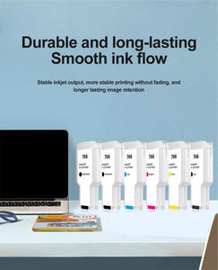 Cartouche d'encre HP 766 de haute qualité 300 ml avec puce d'encre pour imprimante multifonction HP DesignJet XL 3600 - Product Image 6