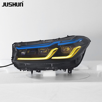 Accesorios para Automóviles JUSHUN, Faro Delantero con Proyector LED para BMW Serie 6 GT G32 2017-2020, Brillo Aumentado en un 200%, Conexión Plug and Play