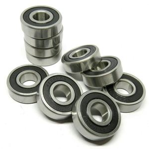 Rodamiento de Bolas de Ranura Profunda 6000-RS 2RS de Acero Cromado 10x26x7 de Alta Velocidad y Bajo Ruido - Product Image 3
