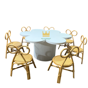 Sillas Infantiles de Ratán Hechas a Mano, Muebles para Fiestas de Cumpleaños, Asientos Ecológicos Naturales para Niños, Proveedor en Oferta - Product Image 4