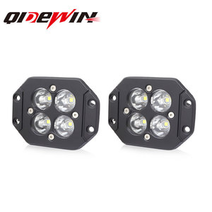 Faro LED Empotrable de 4 Pulgadas para Motocicleta, Doble Color, Alta Luminosidad, Iluminación Todoterreno - Product Image 2