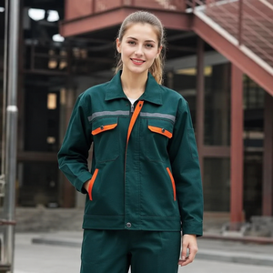 Ensemble uniforme <span class=keywords><strong>de</strong></span> travail printemps/automne pour hommes et femmes, vêtements <span class=keywords><strong>de</strong></span> travail réfléchissants à manches longues, résistants à l'usure, en polyester, pour atelier <span class=keywords><strong>de</strong></span> réparation automobile - Product Image 6