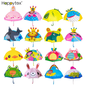 <span class=keywords><strong>Parapluie</strong></span> pliant de plage droit avec des oreilles d'animaux mignons 3D <span class=keywords><strong>Parapluie</strong></span> pliant extérieur pour enfants avec un design amusant pour la protection solaire contre la pluie - Product Image 2