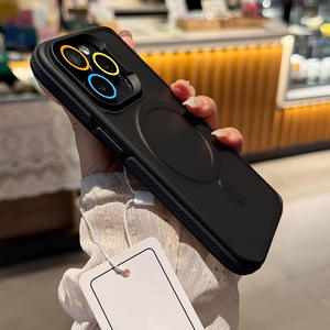 Funda magnética bicolor para iPhone 17 Pro Max, compatible con iPhone 16, 15 y 13, con acabado mate y protección contra golpes. - Product Image 1