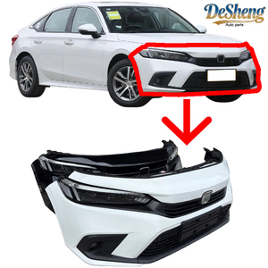 Calidad de Fábrica Original, Kit de Carrocería para Honda Civic, Parachoques Delantero, Faro LED, Radiador, Guardabarros, Capó, Parabrisas, Alerón, en Stock - Product Image 1