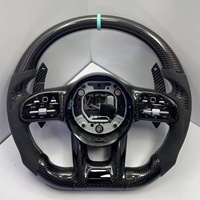 Volant en cuir personnalisé pour Mercedes Benz C257 W205 W206 W223 W222 W214 Cls Gle Glc 43 E63 E53 C63 AMG, accessoires de voiture