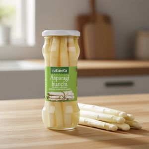 Natureta 330g X 12 Pezzi Asparagi Bianchi Pelati Premium in Barattolo di Vetro, Verdure in Salamoia, Salato ETA KAMNIK D.O.O. - Product Image 3