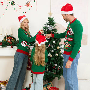 2025 <span class=keywords><strong>pull</strong></span> moche noël <span class=keywords><strong>maman</strong></span> et moi noël hommes femmes enfants Vintage Jacquard tricot Santa famille <span class=keywords><strong>pull</strong></span> de noël - Product Image 3