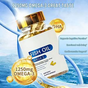 Compléments alimentaires en gros pour adultes : Capsules de gelée d'huile de poisson Oméga-3 <span class=keywords><strong>DHA</strong></span> d'algues de haute mer 1000mg Vitamines Acorn Whale Food - Product Image 4