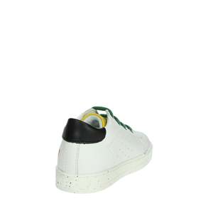 Sneakers per Bambini Falcotto Bianche e Verdi con Design a Stella 497 Taglia 26 Scarpe Trendy in Tela - Product Image 3