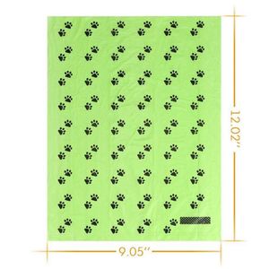 24 Rolls Portable Durable Waterproof Scented Pet <b>Cat</b> Waste Garbage Poop Bags Biodegradable Dog Travel Bag - Product Image 2