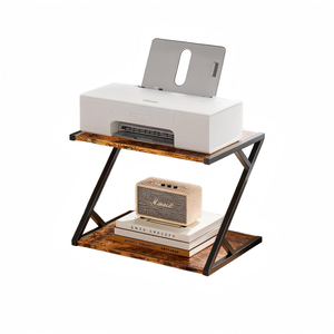 Organizador <span class=keywords><strong>de</strong></span> Escritorio Simple <span class=keywords><strong>de</strong></span> <span class=keywords><strong>Madera</strong></span> y Metal, Estante <span class=keywords><strong>de</strong></span> Almacenamiento para Tazas, Juegos <span class=keywords><strong>de</strong></span> Té, Documentos y Libros, Estante Pequeño para el Hogar y la Oficina - Product Image 3
