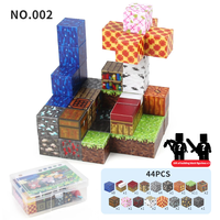 Blocs de construction éducatifs en plastique magnétique DIY, jouets certifiés CCC, matériaux écologiques, pour garçons, développement de bâtiments modernes